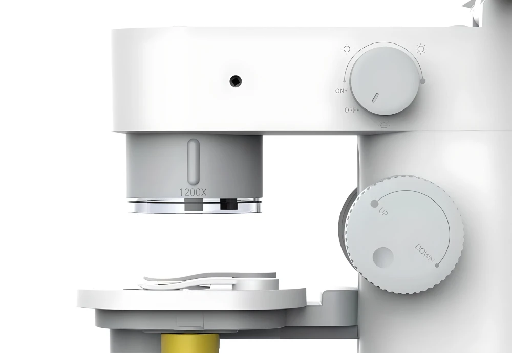 microscope with screen