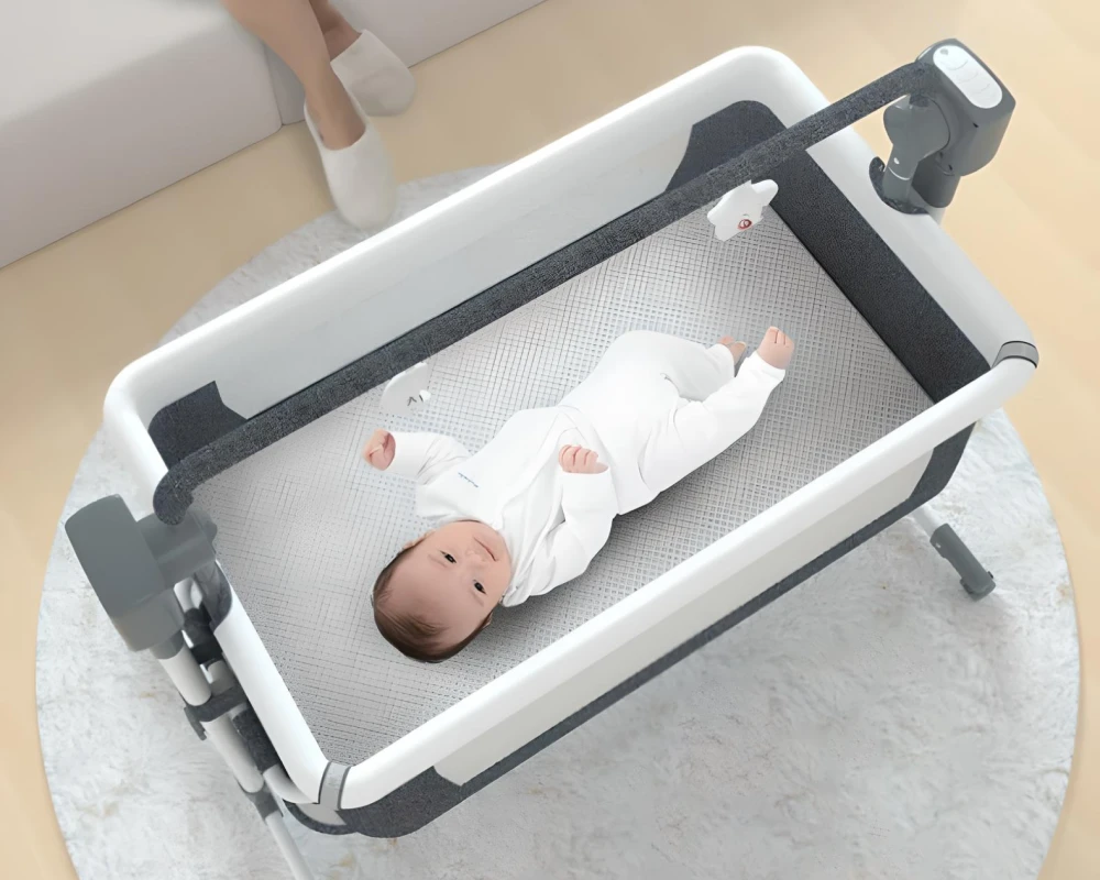 auto rocking bassinet