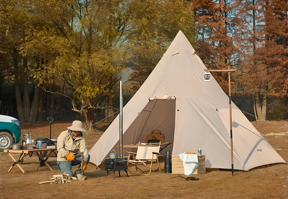 glamping teepee tent