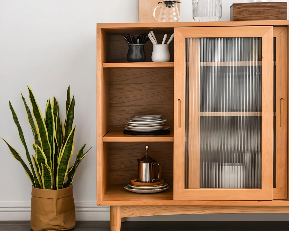 narrow sideboard cabinet