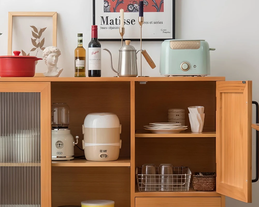 rustic buffet sideboard