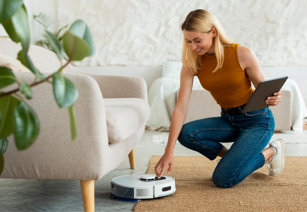 robot vacuum cleaner with mop